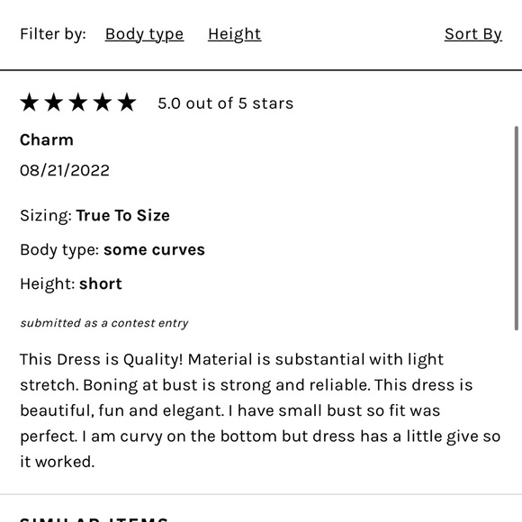 TINX Veronica Beard Colebrook Dress in Black - Picture 7 of 7